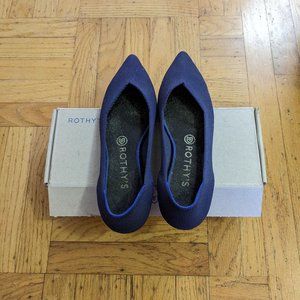 Rothy's The Point Cobalt Size 8